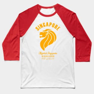 Majulah Singapura Baseball T-Shirt
